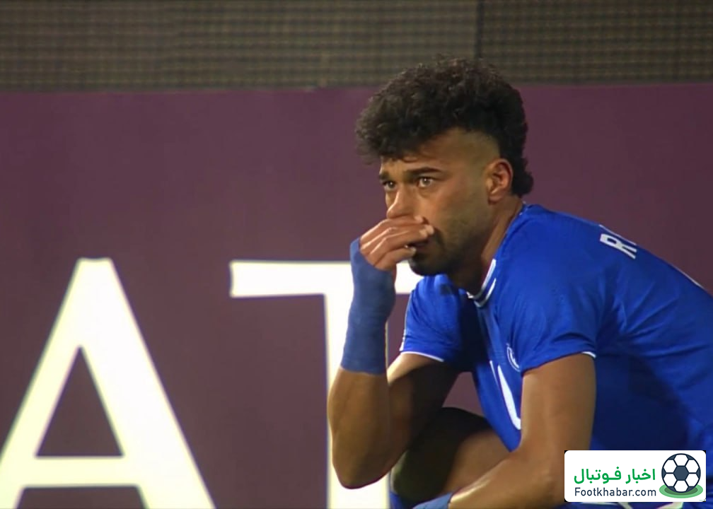 رامین کم مانده بود گریه کند!(عکس)