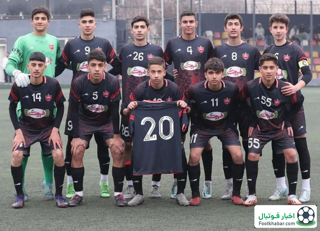 گلباران پنج و شش گله در تیم‌های پایه پرسپولیس