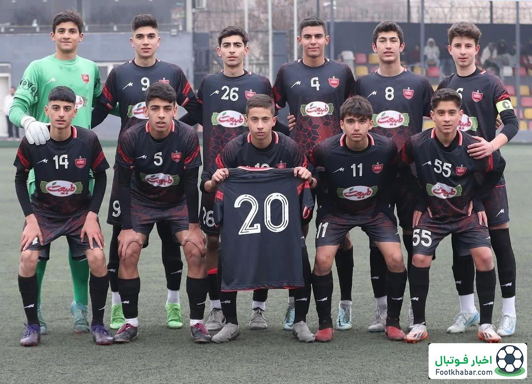 گلباران پنج و شش گله در تیمهای پایه پرسپولیس