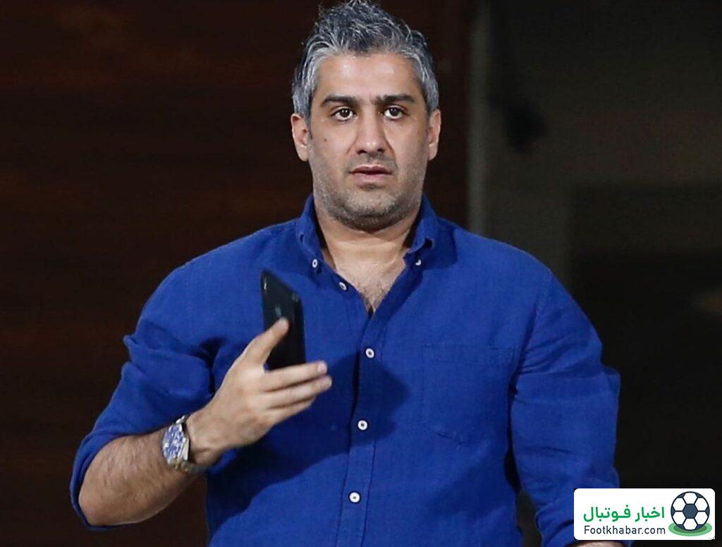 اولین حضور فرزاد مجیدی در تیم فرهاد