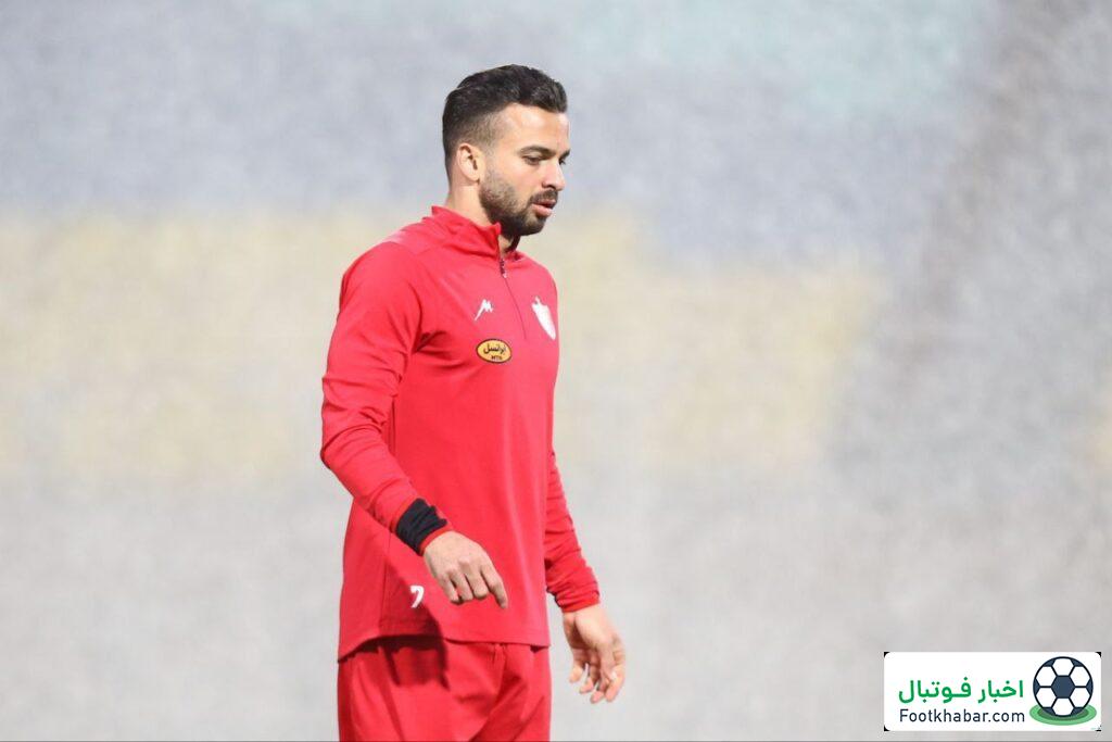 استتار کامل ستاره پرسپولیس پیش از تقابل با سپاهان