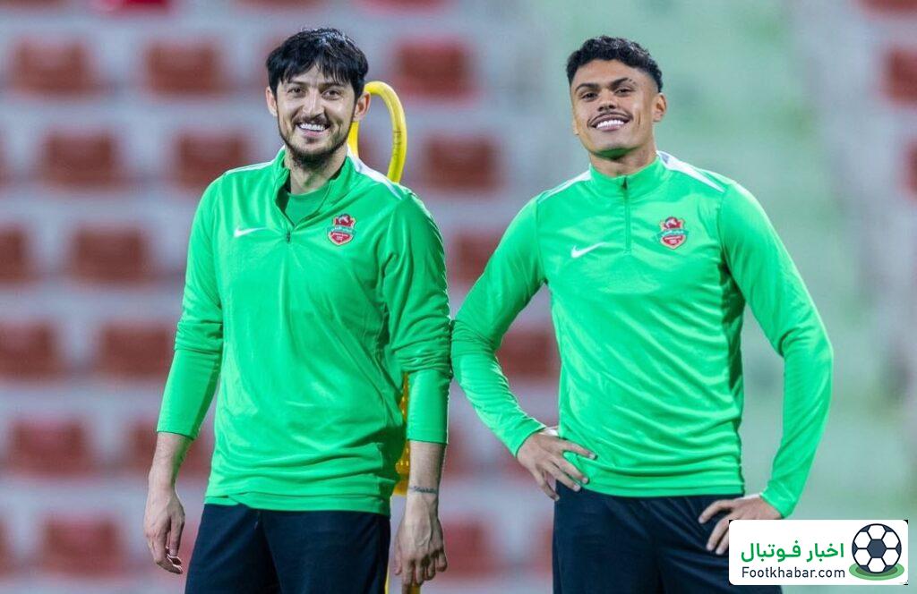 سردار آزمون آماده گل و جشن صعود