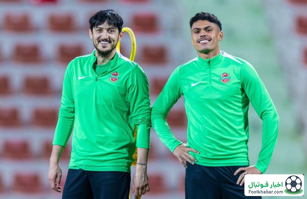 سردار آزمون آماده گل و جشن صعود