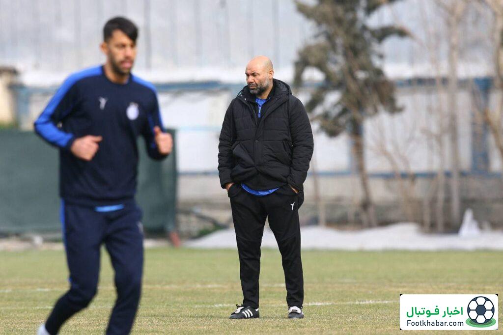سرمربی استقلال در تمرین امروز حاضر می‌شود