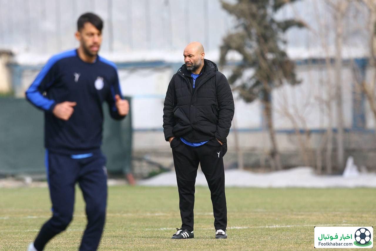 سرمربی استقلال در تمرین امروز حاضر میشود