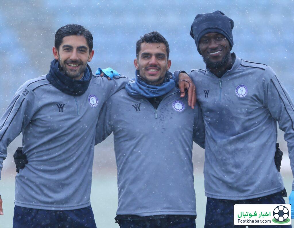 ژست برند‌ه‌های گل گهر قبل از مصاف با پرسپولیس