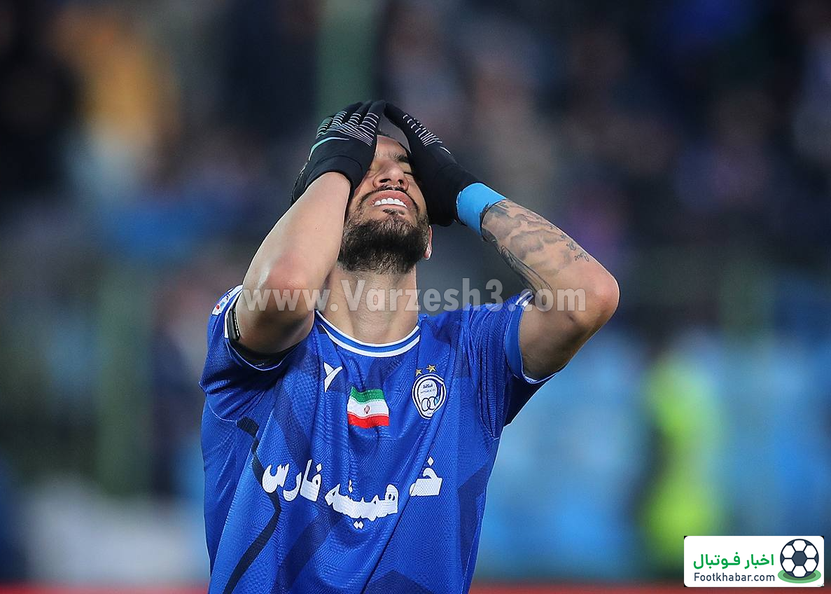 بدشانسی بزرگ استقلال: صدای کرکننده تیرک!