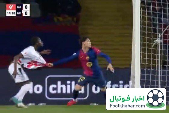 بحث و جدل درباره صحنه مشکوک بازی بارسا