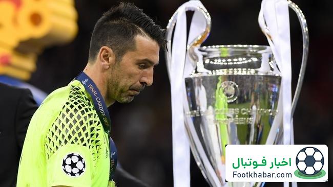 بوفون: بعد باخت به بارسا تا صبح گریه کردم