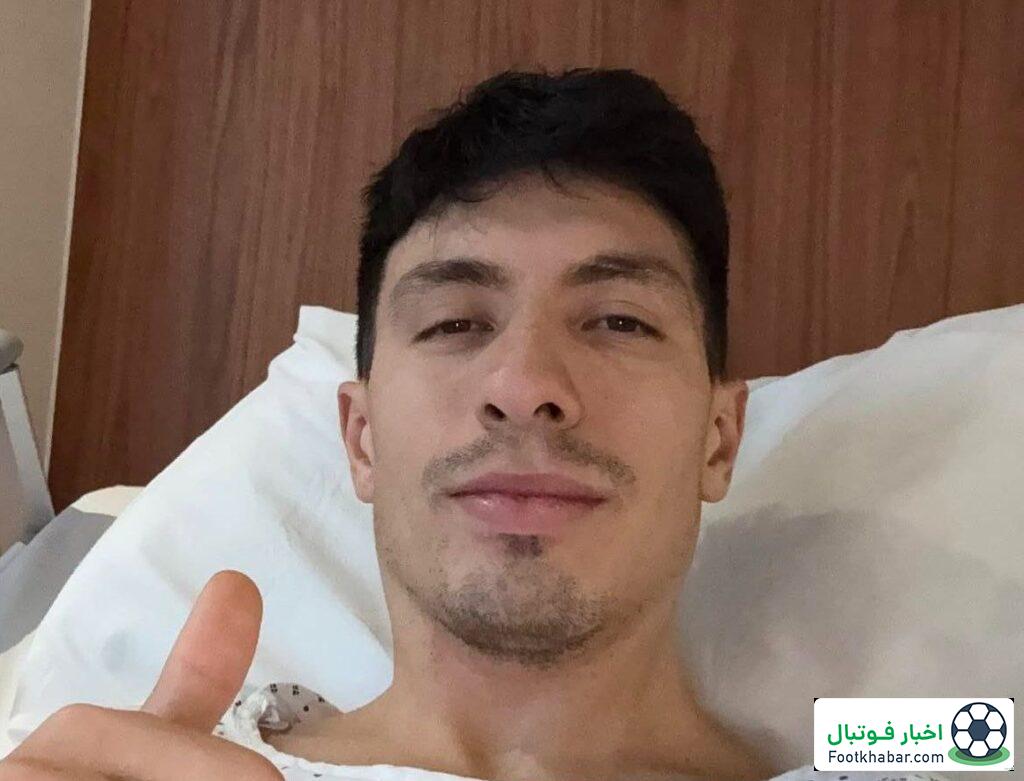 ستاره یونایتد پس از عمل: از طوفان گذشتم!