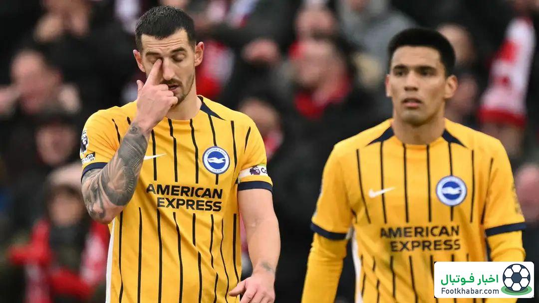 عصبانیت طرفداران برایتون: تمام تیم باید اخراج شوند!