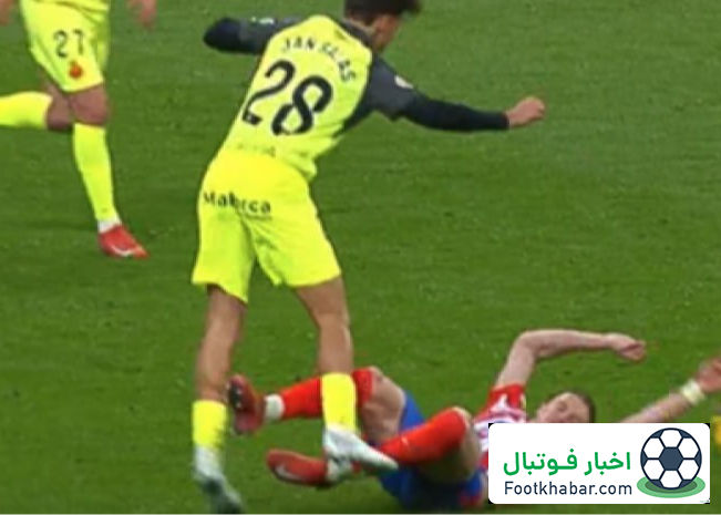 مثل بازی رئال: داور اتلتیکو-مایورکا هم محروم شد