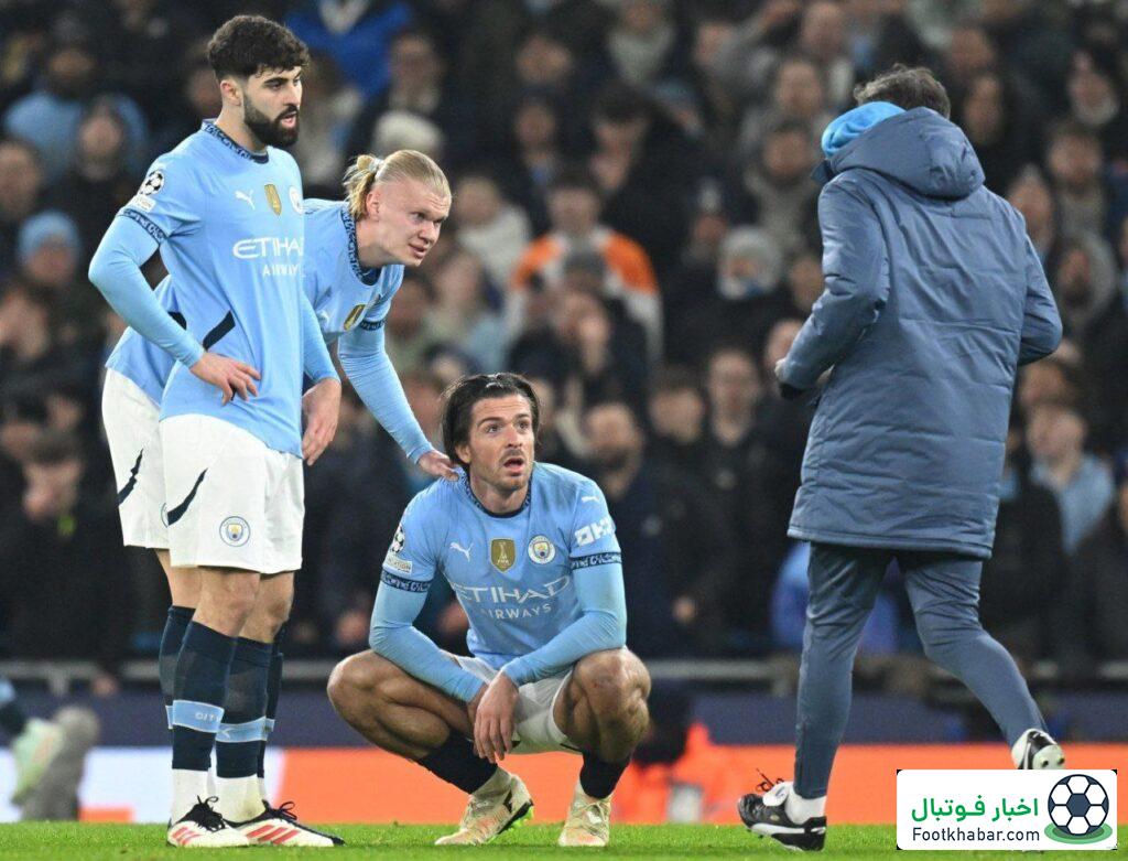 پیام گریلیش به هواداران سیتی: مصدومیتم جدی نیست