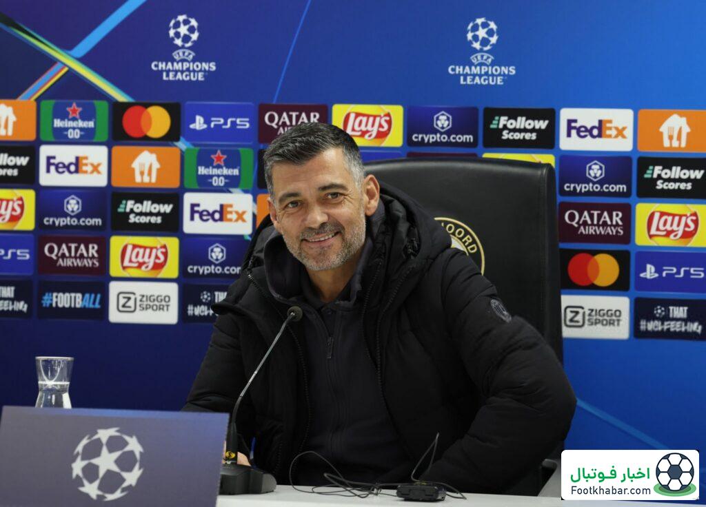 کونسیسائو: چهار بازیکن نه، با یازده نفر حمله می‌کنیم!