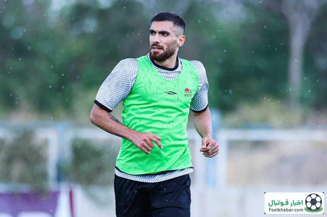 عارف برای استقلال گرم کرد (عکس)