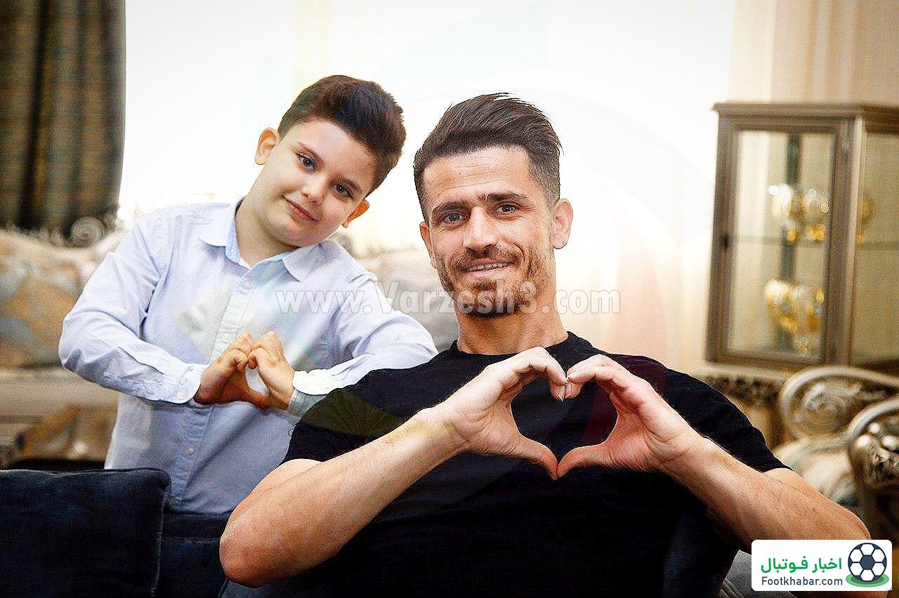 وریا غفوری به استقلالیها روحیه داد