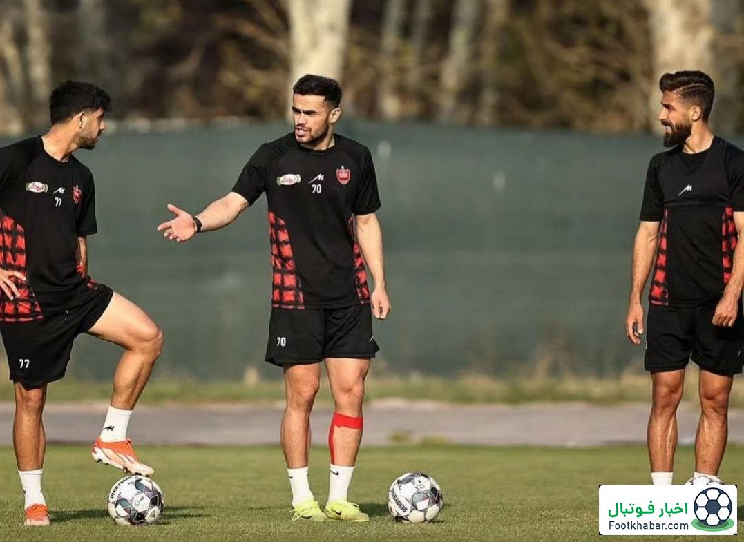 بازگشت اورونوف به تمرین پرسپولیس با تشکر ویژه