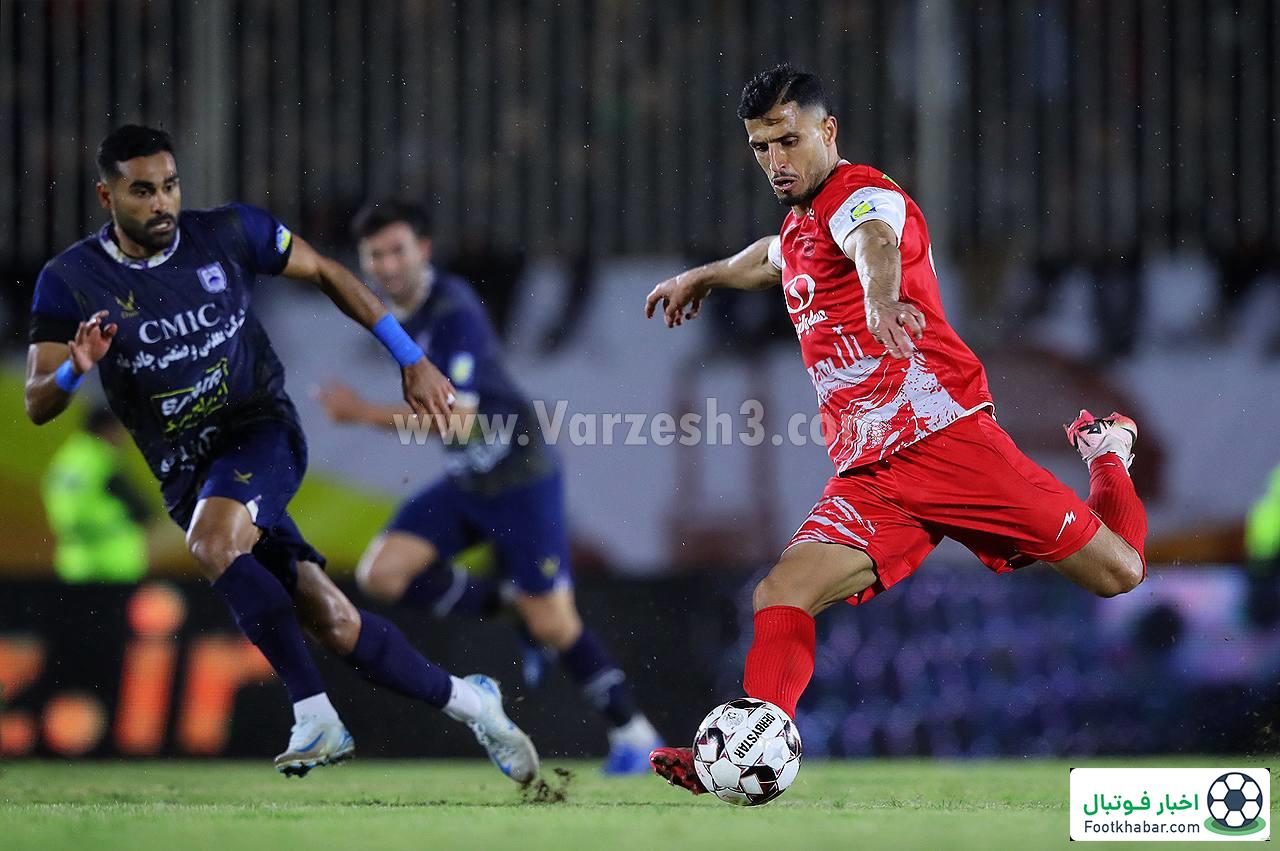 چادرملو 0 – 1 پرسپولیس: برد بعد از 19 سال!