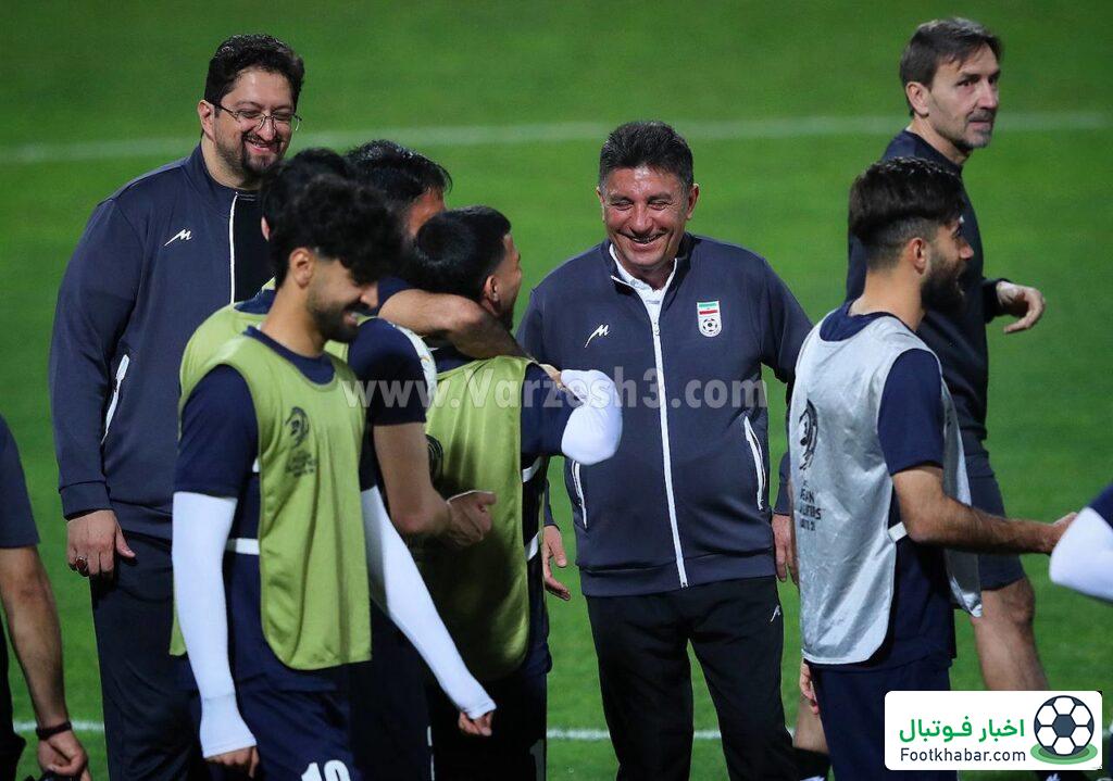 خوش اخلاق‌ترین نسخه ژنرال در آخرین تمرین سال (عکس)