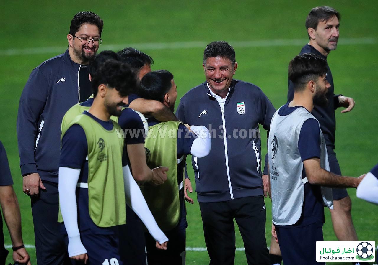 خوش اخلاق‌ترین نسخه ژنرال در آخرین تمرین سال (عکس)