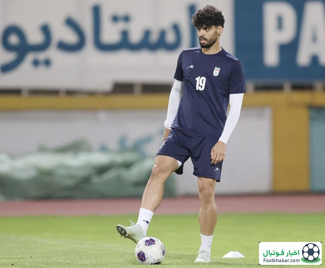 کار سخت یک سپاهانی برای بازی ملی