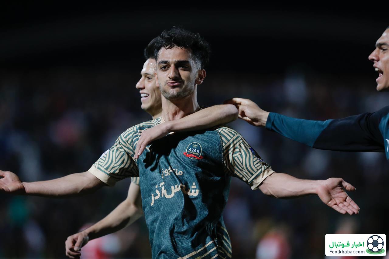 گزارش زنده: پرسپولیس 1 – شمس آذر 2