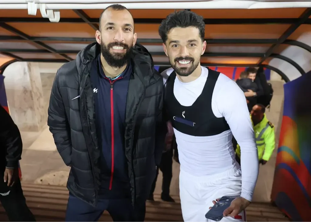 ستاره استقلال خودش را به جشن صعود رساند!