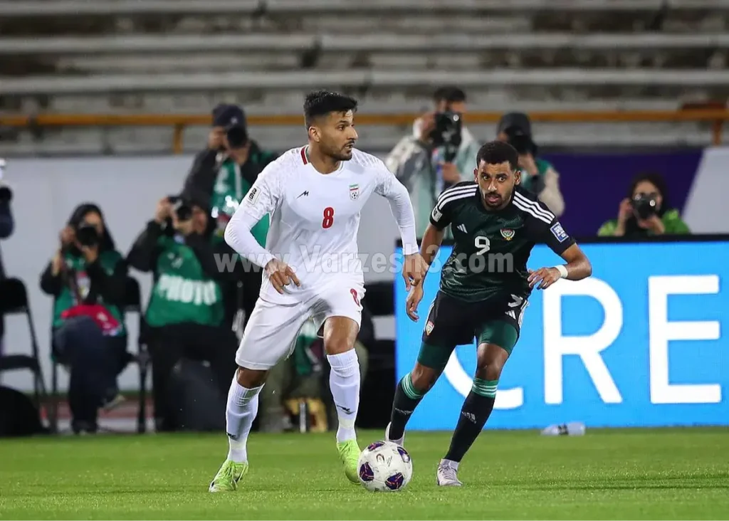 بهترین بازیکن ایران- امارات مشخص شد