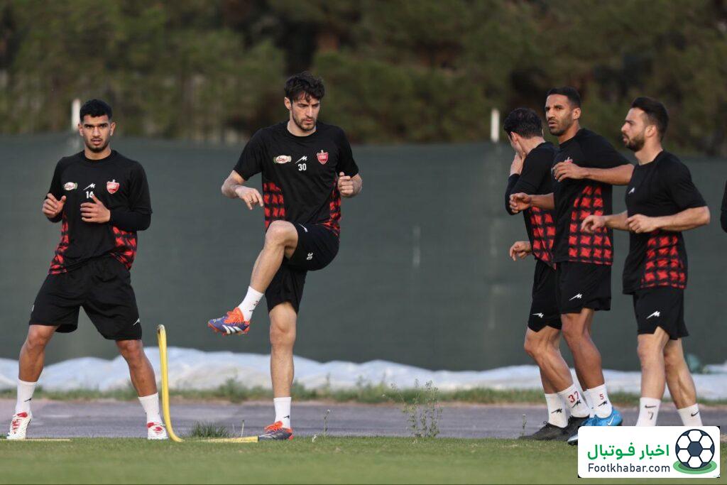 پرسپولیس برای شروع منتظر سال تحویل نماند (عکس)