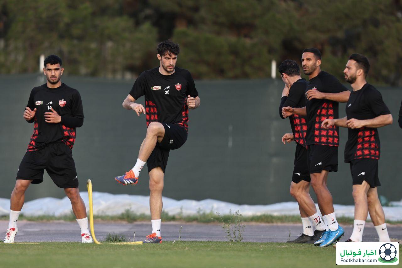 پرسپولیس برای شروع منتظر سال تحویل نماند (عکس)