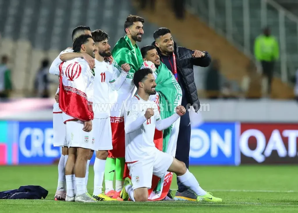 همراه با سیل تبریکات به تیم ملی فوتبال ایران!