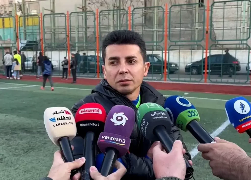 مهدی امیرآبادی در بیمارستان بستری شد (عکس)