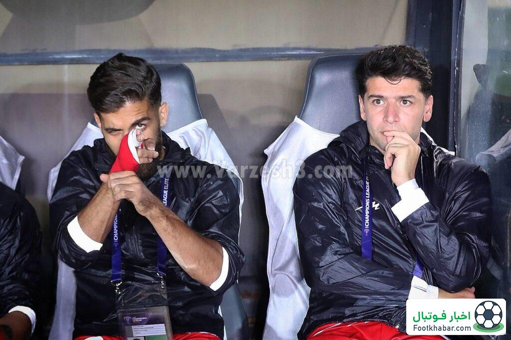 نیمکت پرسپولیس مقابل چادرملو با حضور اورونوف
