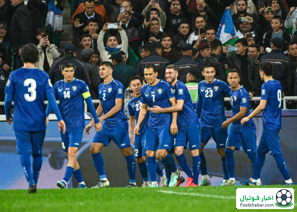 ازبک‌ها از فردا برای بازی با ایران استارت می‌زنند