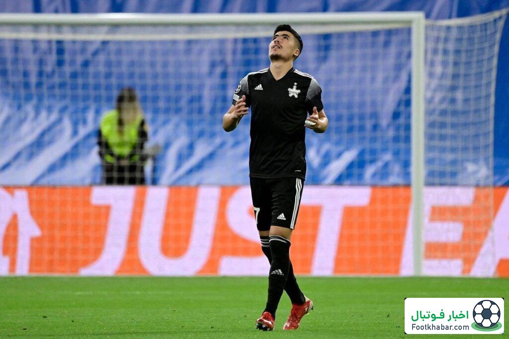 ستاره تازه وارد نساجی در تونل وحشت (عکس)