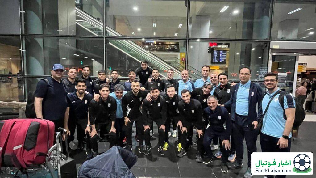 کاروان تیم ملی بالاخره به برزیل رسید (عکس)