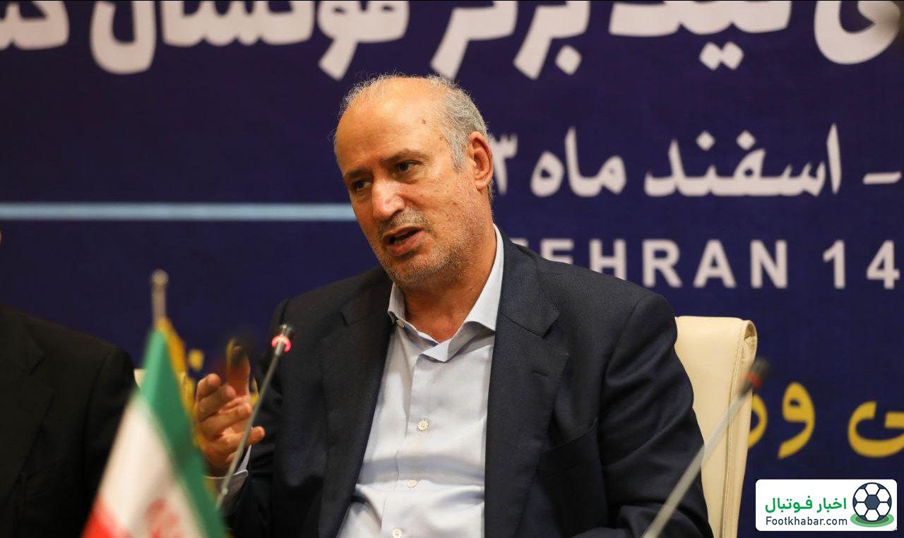مخالفت تاج با 16 تیمی شدن لیگ برتر فوتسال