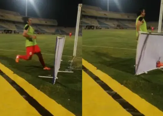 عجیب‌ترین شوت لیگ به توپ نبود!