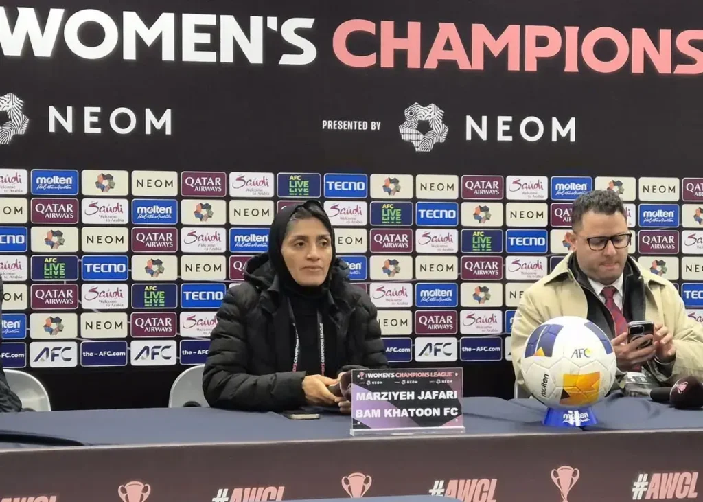 سرمربی افسانه‌ای زنان ایران در خبرگزاری دولتی کره