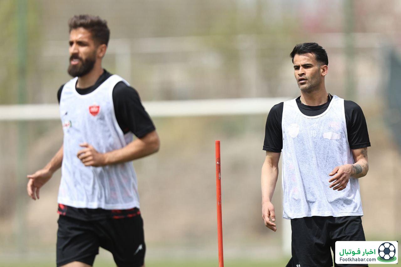 نیمکت‌نشینی کامل مهاجم پرسپولیس در شب شکست