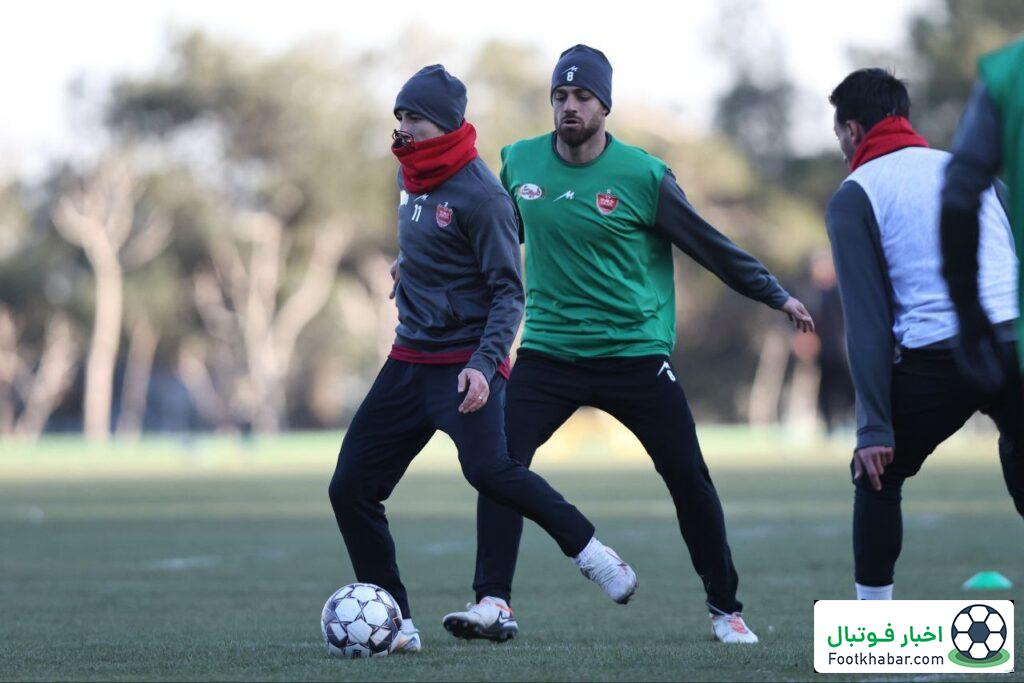کارتال تمرین پرسپولیس را تعطیل کرد