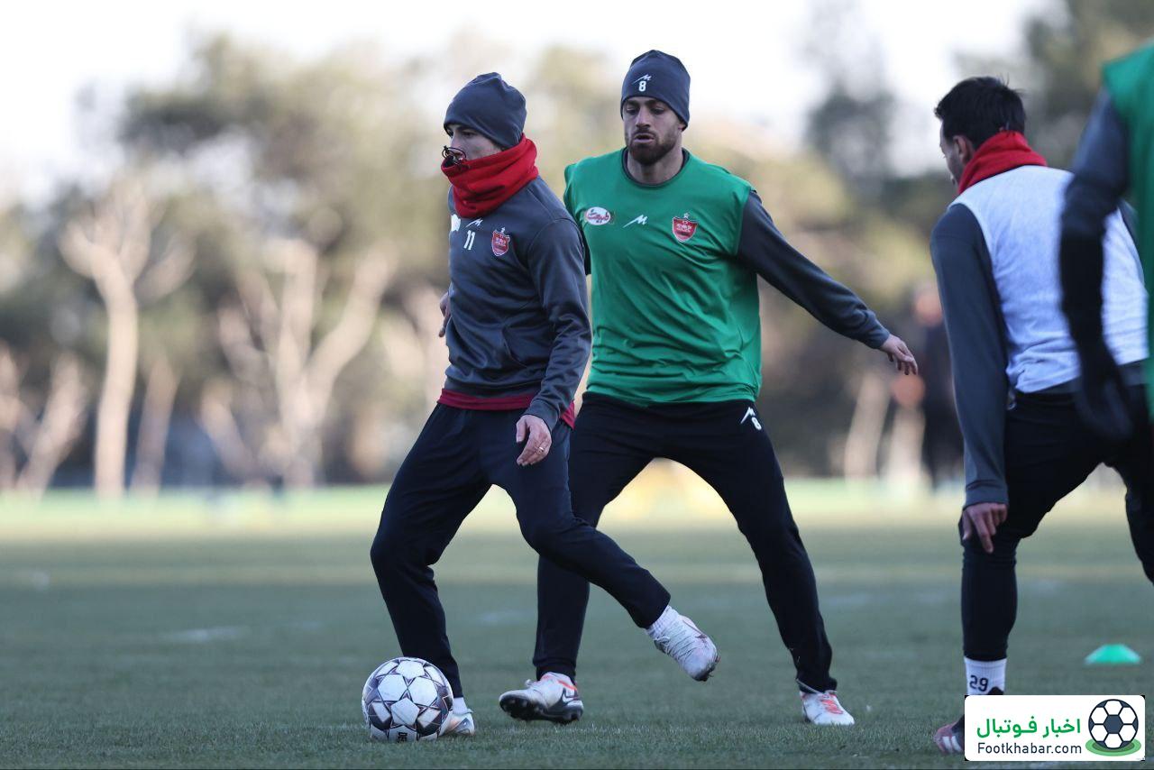 کارتال تمرین پرسپولیس را تعطیل کرد