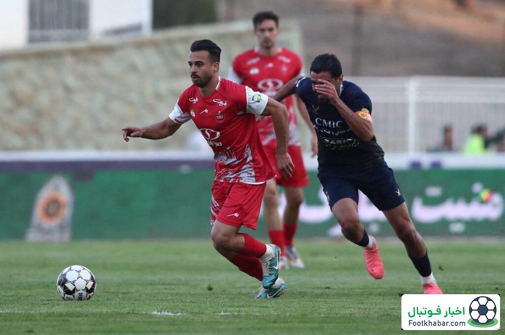 گزارش زنده: چادرملو 0 – پرسپولیس 0