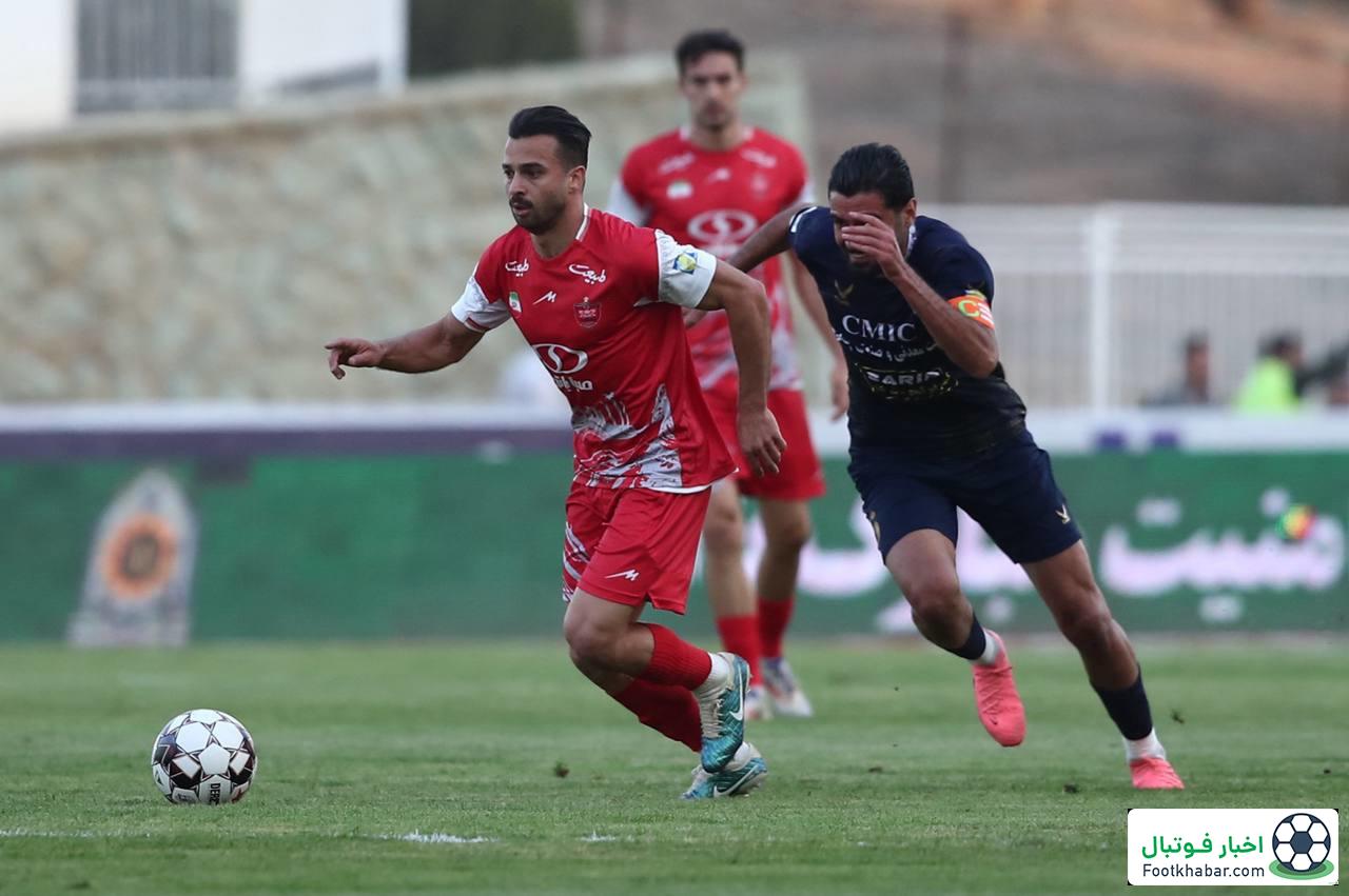 گزارش زنده: چادرملو 0 – پرسپولیس 0