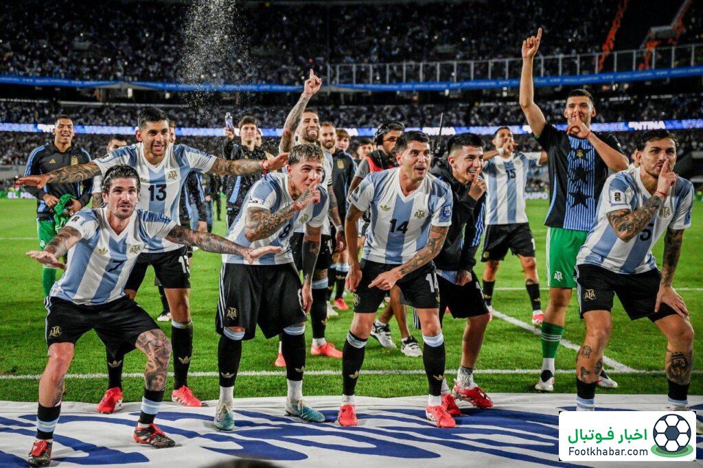 آرژانتین ۴-۱ برزیل: صعود قهرمان جهان با برد تاریخی!