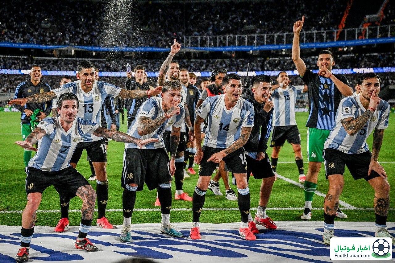 آرژانتین ۴-۱ برزیل: صعود قهرمان جهان با برد تاریخی!
