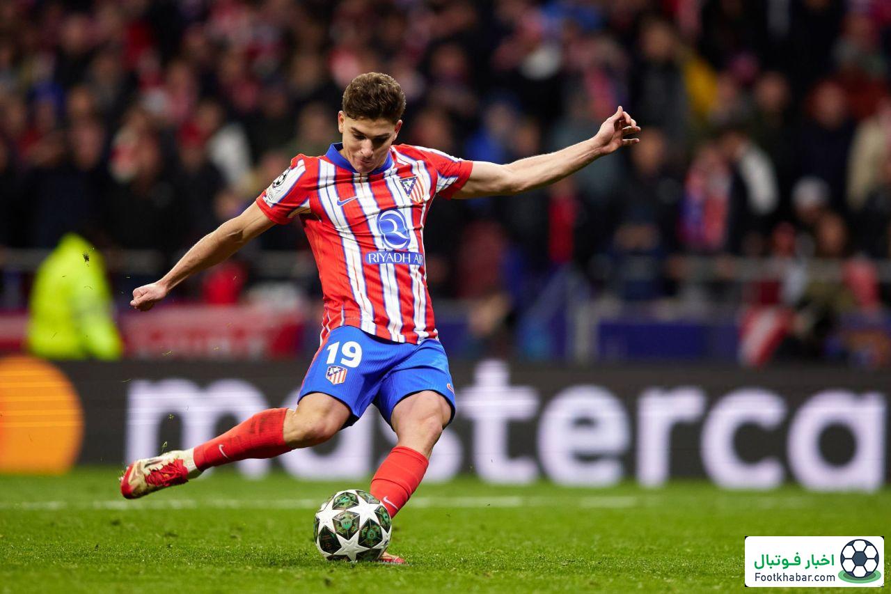 آلوارز: ویدیوی پنالتی‌ام به رئال را هزار بار دیدم