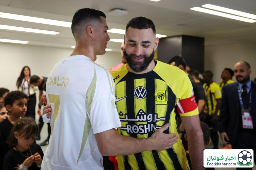 اقدام عجیب بنزما علیه رونالدو: آنفالو و سپس فالو!