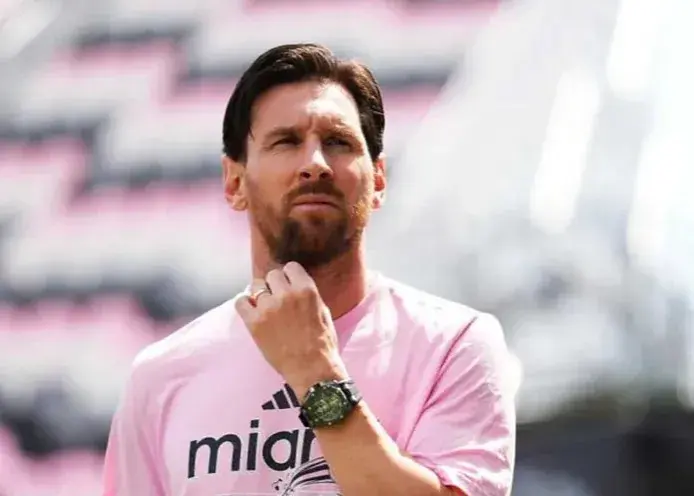 مسی شریک خوشحالی آرژانتینی‌ها شد (عکس)