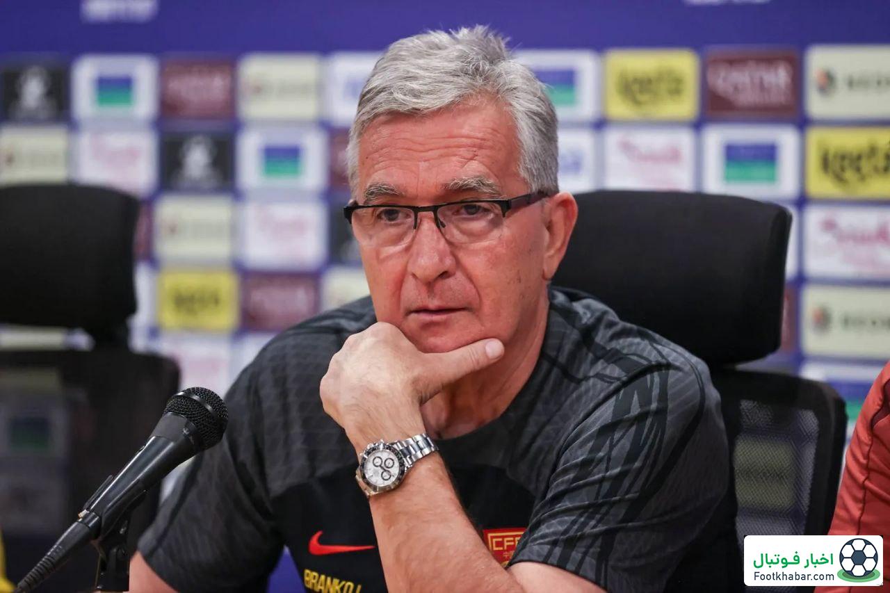 برانکو: چین 15 بازیکن جدید دارد!